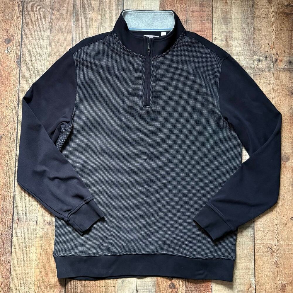 Ted Baker Charcoal and Black Long Sleeve Shirt
